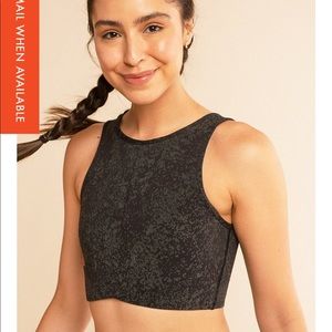 Lululemon/Barre3 Crop Top sz 4